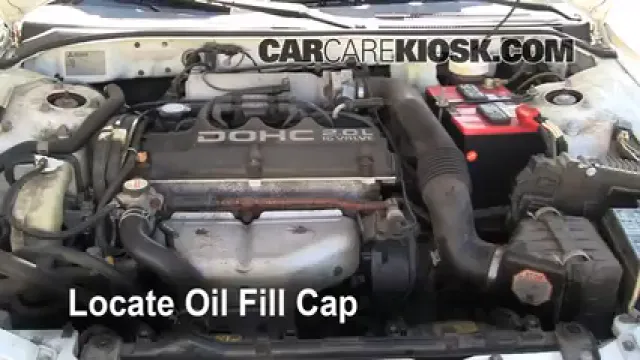 1996 Mitsubishi Eclipse RS 2.0L 4 Cyl. Oil Add Oil